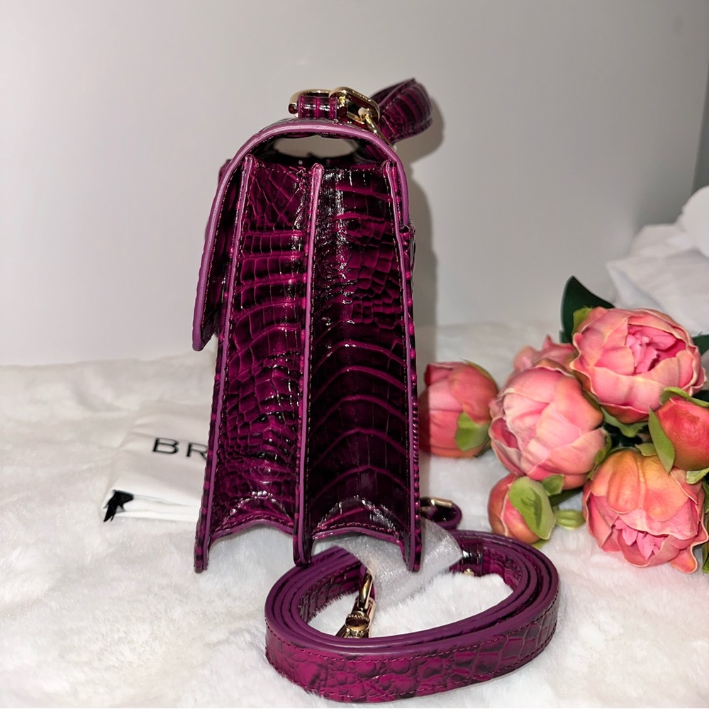 Brahmin small Hallie sugar plum - Picture 8 of 13